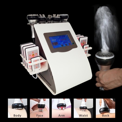 Hohlraumbildungs-Laser Lipo Rf-Hochfrequenz-Haut, die Gerät 6 in 1 40K festzieht