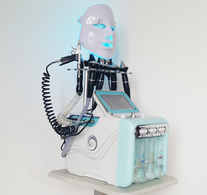 Gesichtsmaschine 9 Hydraskin Hydrodermabrasion in 1 1,5 MHZ für die Haut-Reinigung