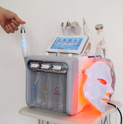8 in 1 Gesichts-Maschinen-Ultraschallwasserstoff-Sauerstoff-Gesichtsmaschine der Blasen-H2O2