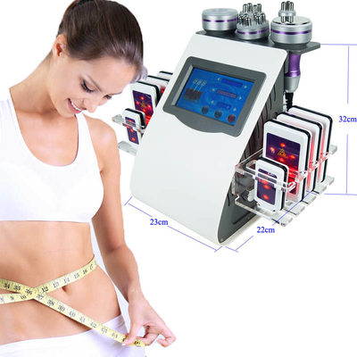 40KHz Rf-Maschinen-Vakuum Hohlraumbildung Lasers Lipo, das 6 in 1 300W abnimmt