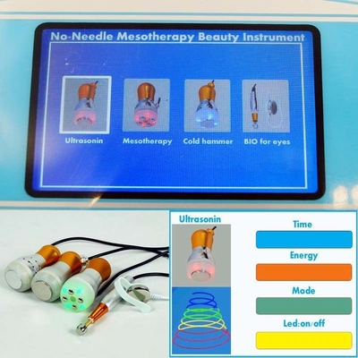 5 in 1 Auge Mesotherapy keine Nadel-Maschine/Ultraschallschönheits-Maschine