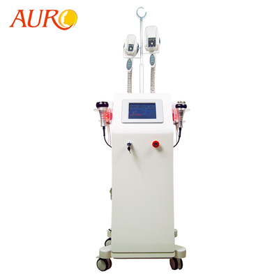 Vertikale Hohlraumbildung Rf-Maschine 4 in 1 Fettabbau kalter Cryo Laser-Bestes Lipo-Hohlraumbildungs-Maschine