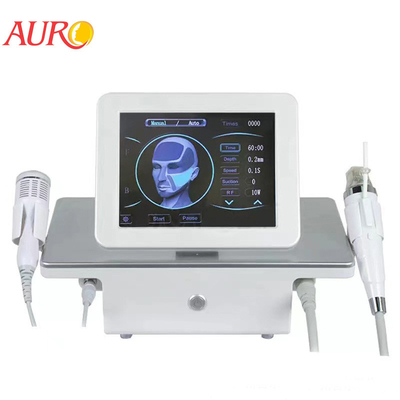 Facelift-Maschine Rf Microneedling 4 Nadel Cartidges elektrischer und kalter Hammer Cryo