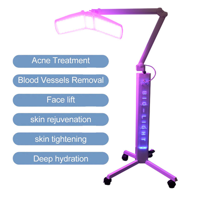 Lichttherapie-Maschinen-alterndes rotes Antilicht der Klinik-30Hz PDT LED führte Haut-Verjüngungs-Maschine