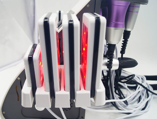 Lipolaser-Vakuumultraschall Rf-Körper, der Gerät-Hochfrequenz 6 in 1 abnimmt