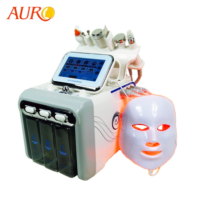 Zweipolige Maschine 7 Hydrafacial Blasen-H2O2 in 1 Haut-Verjüngung mit Maske