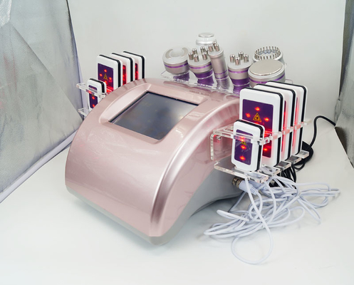 9 in 1 Ultraschall-Hohlraumbildungs-Maschine 300W Rfs Lipo für das Haut-Festziehen
