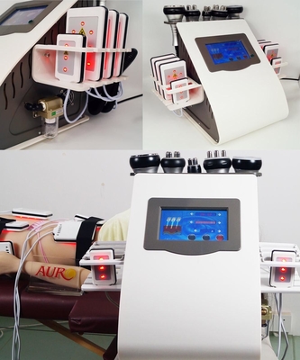 Hohlraumbildungs-Maschine 6 Salon Rf Lasers Lipo in 1 110V 220V für Gewichtsverlust