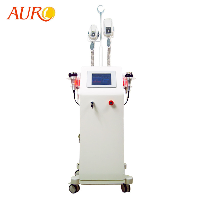 Vertikale Hohlraumbildung Rf-Maschine 4 in 1 Fettabbau kalter Cryo Laser-Bestes Lipo-Hohlraumbildungs-Maschine