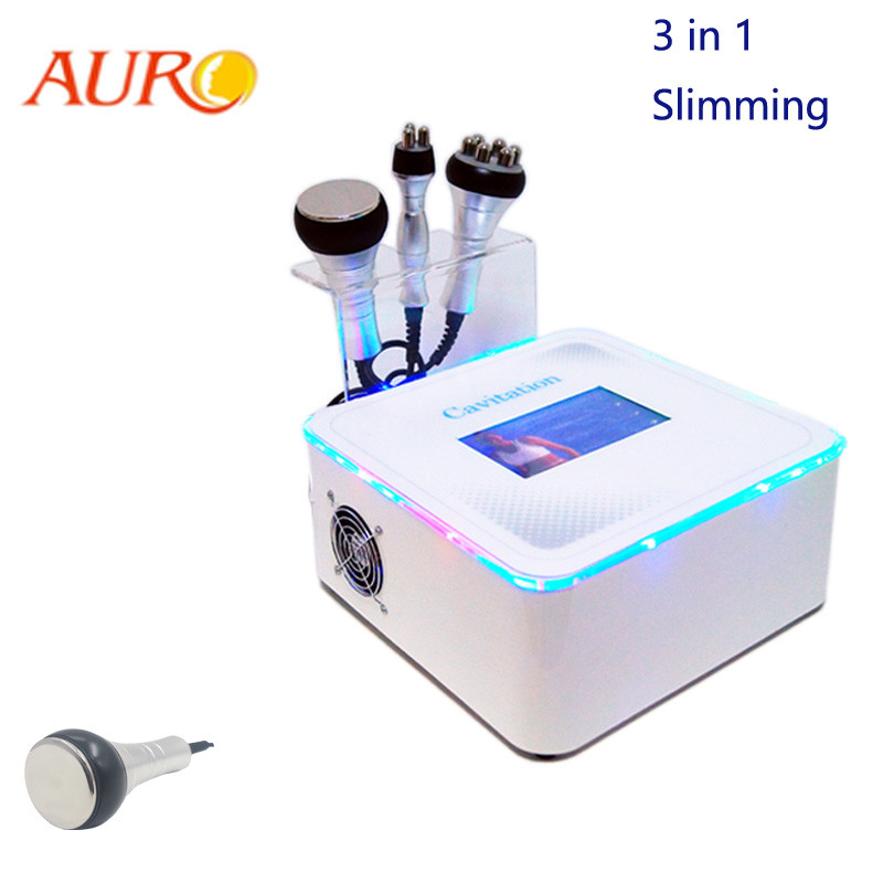 Mehrpoliger Rf 3 in 1 fetter Hohlraumbildungs-Maschine 40K Cellulite-Reduzierung für Haus
