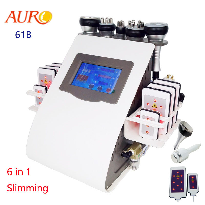 Hohlraumbildungs-Maschine 6 Salon Rf Lasers Lipo in 1 110V 220V für Gewichtsverlust